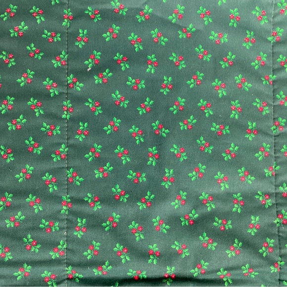 Vintage set of 6 luncheon napkins with matching table runner- Christmas - Picture 3 of 8